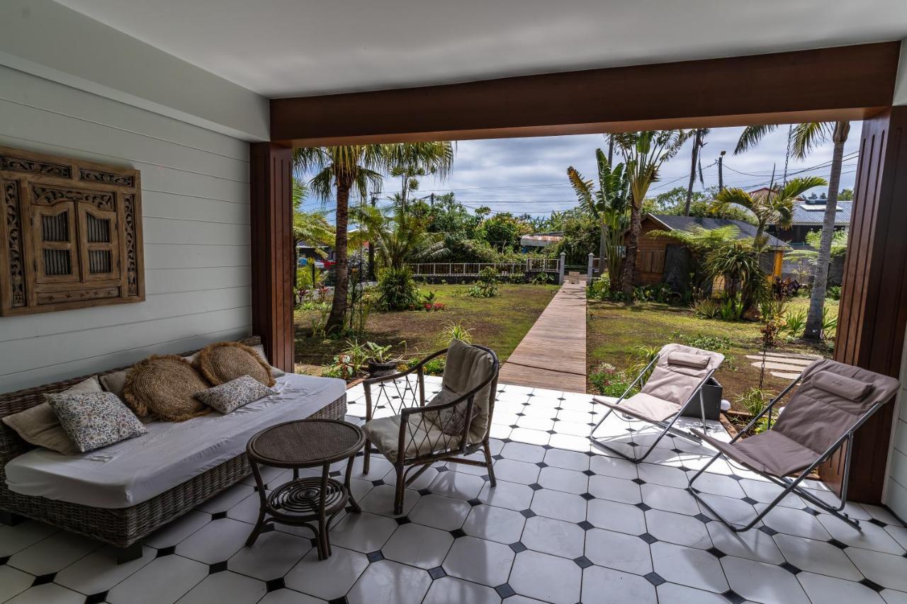 Magnifique Villa Creole Villa Ti Bout Bois Avec Cheminee Au Tevelave Les Avirons 외부 사진
