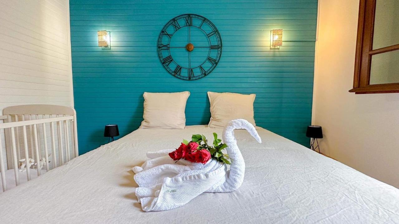 Magnifique Villa Creole Villa Ti Bout Bois Avec Cheminee Au Tevelave Les Avirons 외부 사진