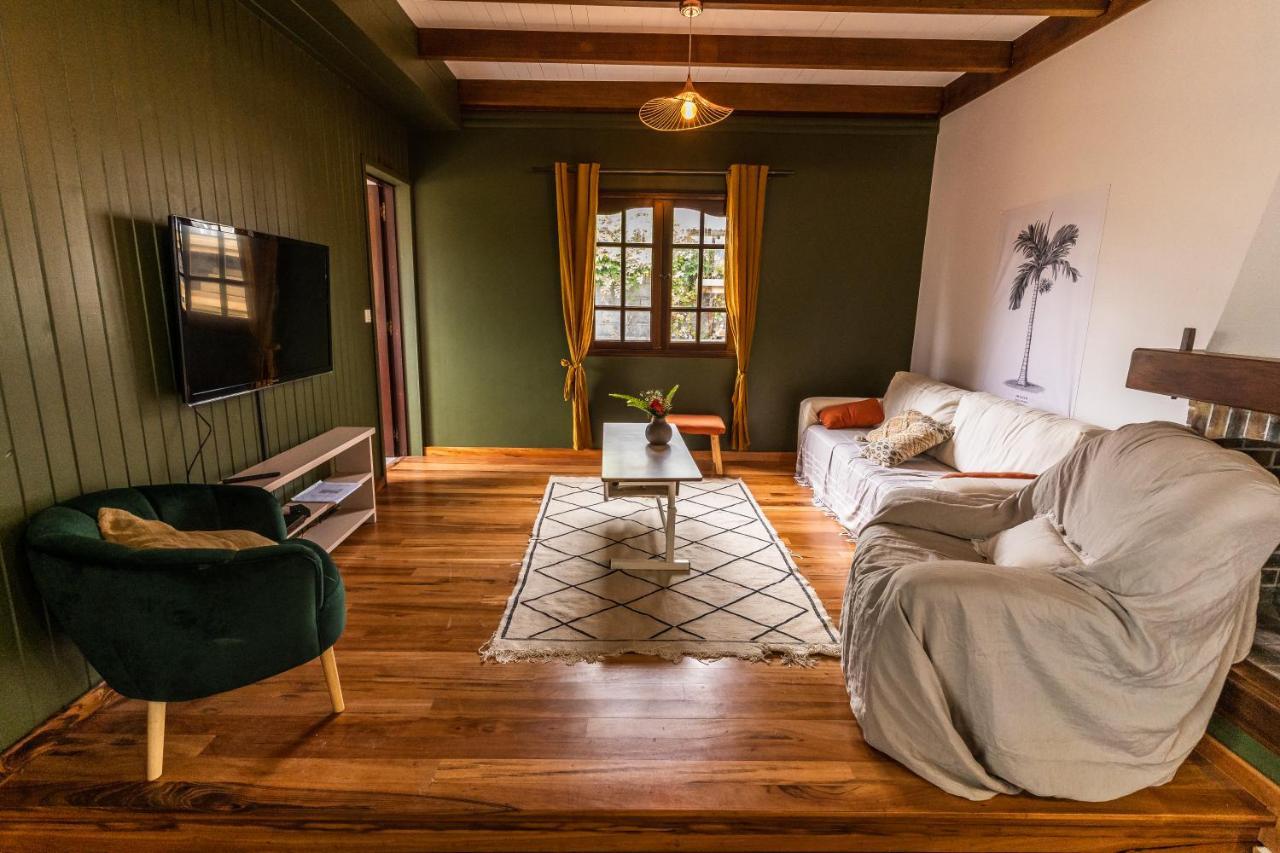 Magnifique Villa Creole Villa Ti Bout Bois Avec Cheminee Au Tevelave Les Avirons 외부 사진