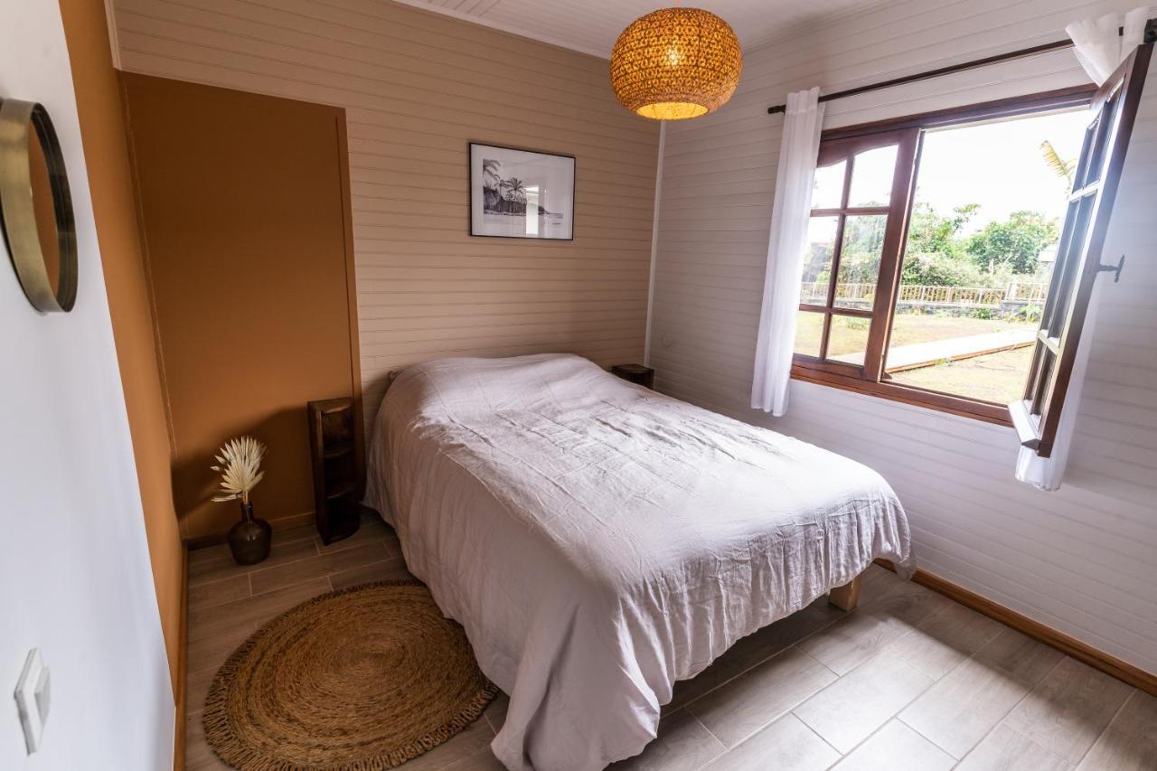 Magnifique Villa Creole Villa Ti Bout Bois Avec Cheminee Au Tevelave Les Avirons 외부 사진