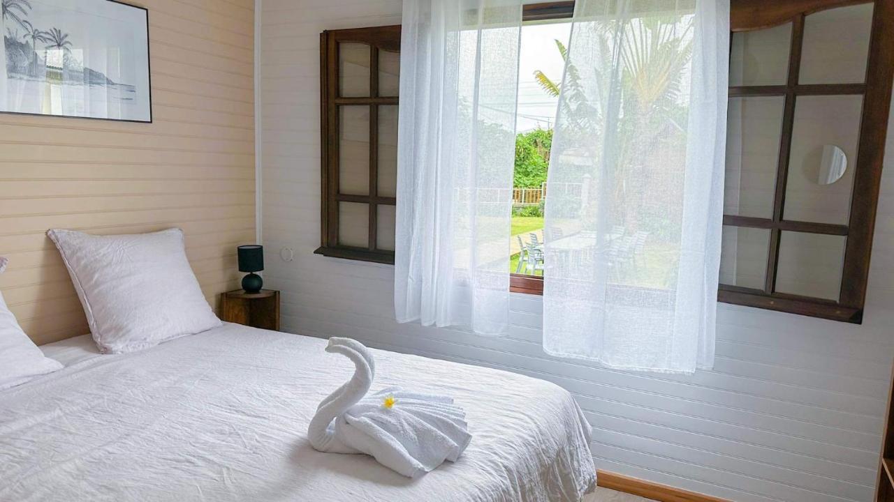Magnifique Villa Creole Villa Ti Bout Bois Avec Cheminee Au Tevelave Les Avirons 외부 사진